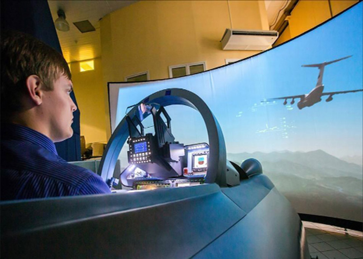 色达社区安全实感模拟飞行器