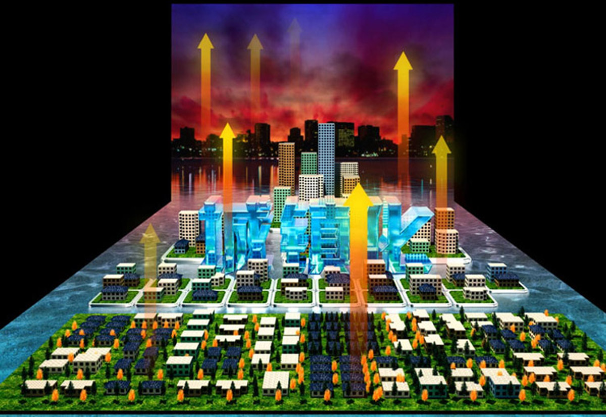 涪陵社区安全3D立体三维全息投影沙盘