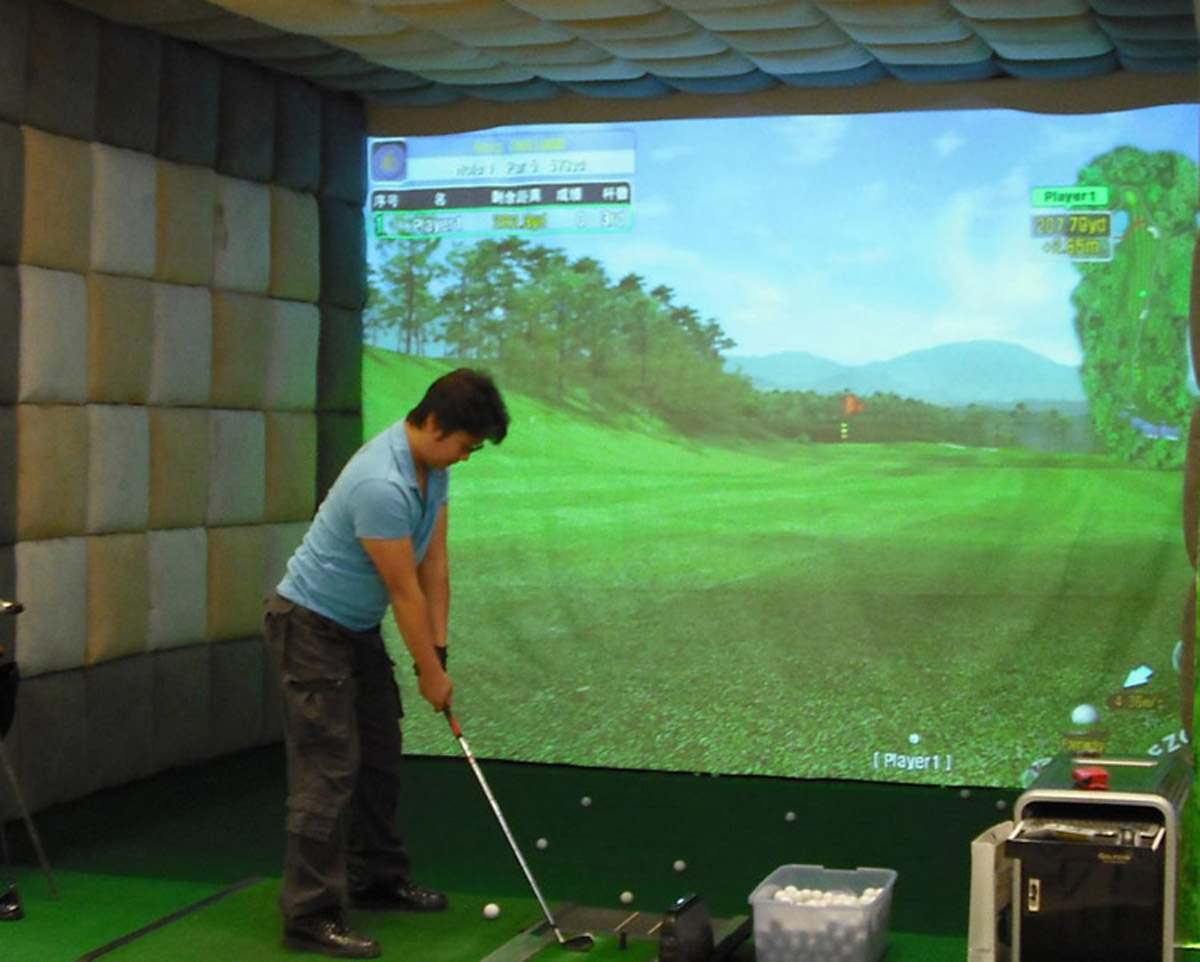 宜章社区安全模拟高尔夫