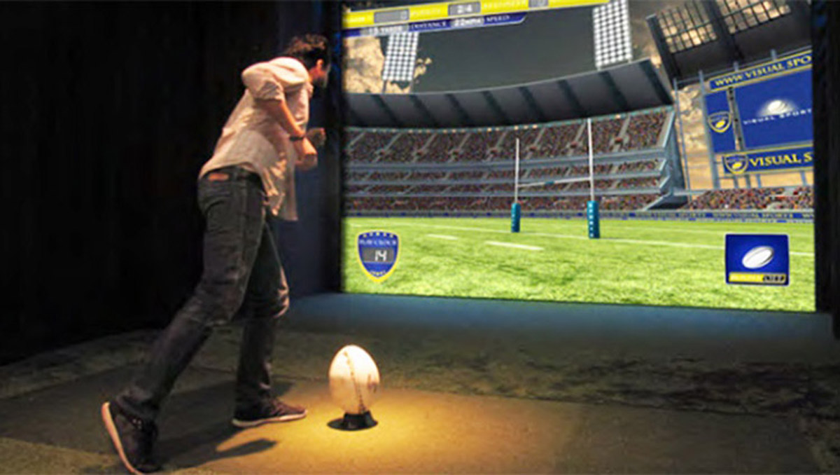 丹棱社区安全虚拟英式橄榄球体验