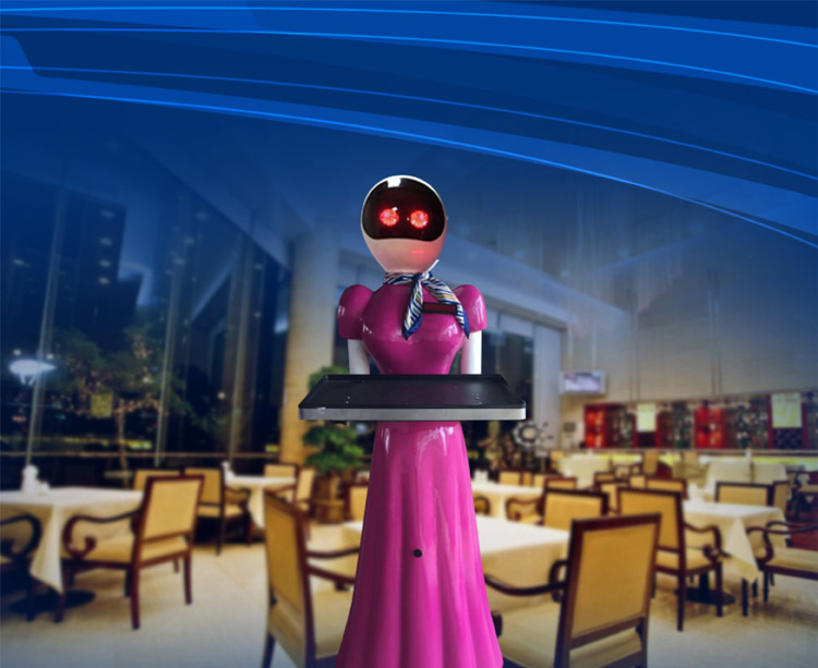 谯城社区安全送餐机器人