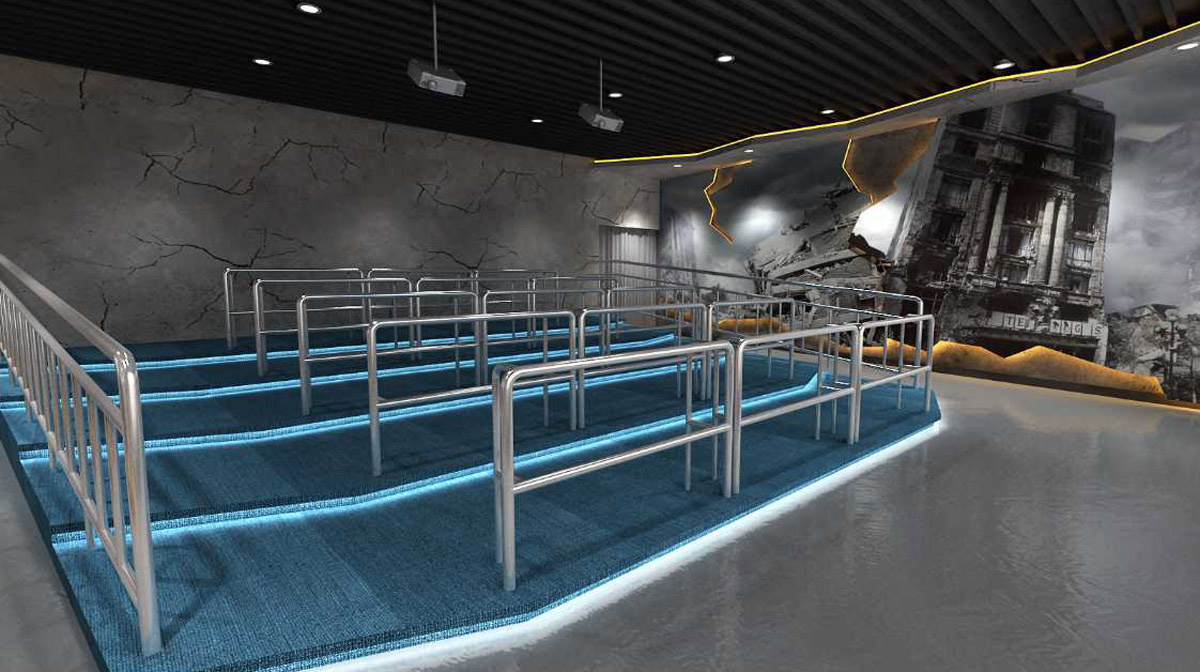 三都水社区安全VR台风飓风模拟体验馆