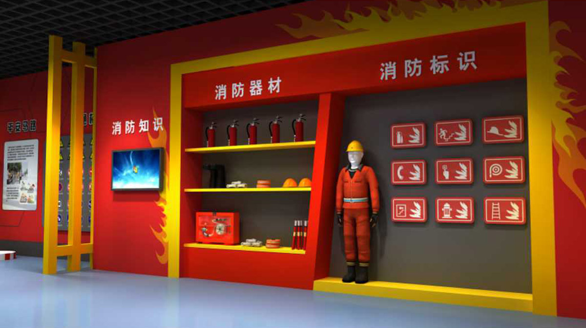 蔚县社区安全消火栓灭火演练装置