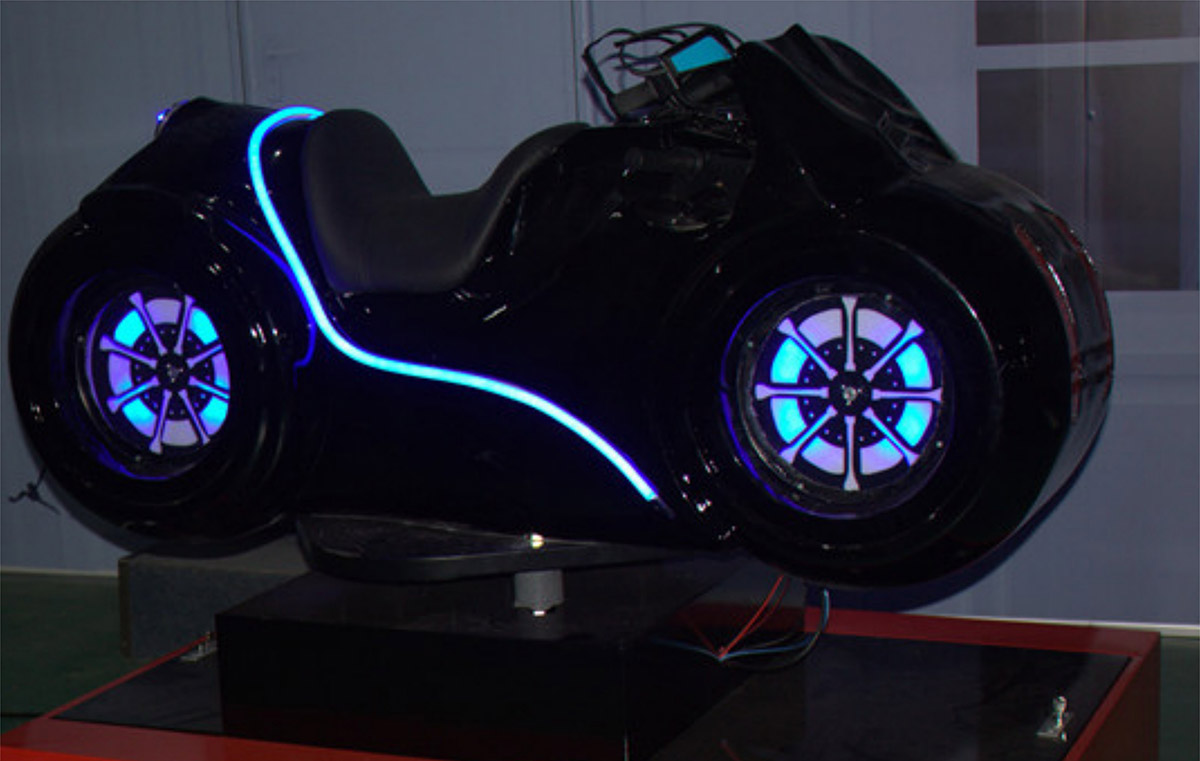 振兴社区安全VR摩托车